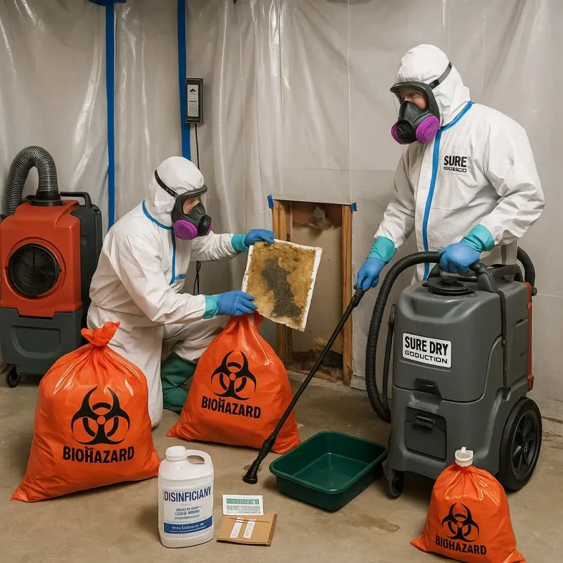 Contaminated Water Handling Protocols process in Piedmont, OK