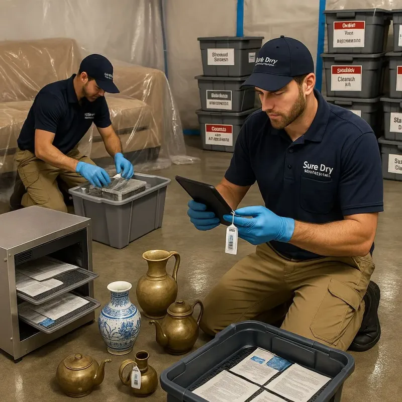Content Protection and Restoration process in Piedmont, OK